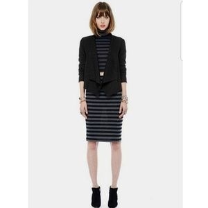 BB Dakota Gage Draped Blazer Cardigan-Size…